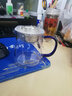 創(chuàng)典（CHUANGDIAN） 耐熱玻璃公道杯大號玻璃公杯茶海公平杯帶304不銹鋼加厚茶漏 曬單實拍圖