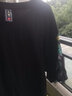 簡拓 2024夏季新款中國風(fēng)刺繡印花純棉短袖T恤 潮牌寬松大碼男女半袖 2006黑色 M碼 曬單實(shí)拍圖