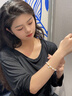紀思梵奢侈品手鏈女有你竹夠和田玉珠寶飾品生日七夕情人節禮物送女友 有你竹夠生肖手鏈(請備注生肖) 尊享奢華禮盒 曬單實(shí)拍圖