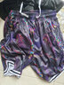 TriplewiN 運動(dòng)跑步籃球褲健身透氣速干潮流訓練五分褲復古寬松大碼短褲 3005運動(dòng)休閑褲 彩色羽毛 L 適合175-180CM70-75KG 曬單實(shí)拍圖