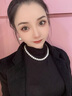 知尊【強光稀缺】珍珠項鏈媽媽款高檔氣質(zhì)送長輩婆婆老婆母親節(jié)禮物 8-9mm 曬單實拍圖