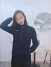 維菲樂  衛(wèi)衣女加絨羊羔毛時尚兩件套2022韓版秋冬新款加絨加厚外套女裝修身顯瘦運(yùn)動服時尚休閑套裝 黑色 L【建議95-105斤】 曬單實(shí)拍圖