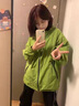 北徹（BRCZRO）夏季防曬衣女裝防曬衫防紫外線(xiàn)戶(hù)外沖鋒皮膚衣連帽長(cháng)袖薄外套上衣 【119】牛油果綠（男女同款） M 高：165-170cm  重：47-58kg 曬單實(shí)拍圖