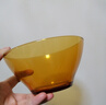 DURALEX 多萊斯法國進口玻璃碗微波爐可用泡面碗沙拉碗湯碗家用玻璃餐碗 琥珀色【5英寸】*2只 曬單實拍圖