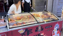 遇見美臺式擺攤冰柜三輪車移動冰箱燒烤串串冷藏冷凍保鮮展示柜冷柜 【E款】1.0米/前視窗【帶鎖防盜】 曬單實拍圖