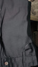 衣然呈品牛仔褲男春夏季寬松直筒褲百搭潮牌高街簡(jiǎn)約休閑闊腿褲子男 黑色【A款】 M 曬單實(shí)拍圖