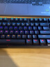 联想（Lenovo） K104有线机械键盘 RGB光效 适用拯救者R9000P/Y7000 游戏电竞办公键盘 104键 吃鸡键盘 黑色青轴 实拍图