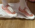 VANS范斯官方 Style 136 Decon VR3 SF蜜桃粉側邊條紋情侶板鞋 蜜桃粉 34.5 曬單實(shí)拍圖