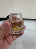 梵卡奇（FANKAQI）高檔鉆石白酒杯分酒器白酒杯套裝烈酒杯一口杯家用分酒 八角金山白酒杯簡(jiǎn)裝【6壺6杯】 曬單實(shí)拍圖