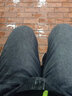 東方駱駝（EASTERN CAMEL）牛仔褲男春秋季新款寬松潮流九分小腳休閑長(cháng)百搭褲子男士 306黑灰+306藍灰 38 曬單實(shí)拍圖