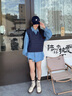 卓詩(shī)尼厚底馬丁靴女2025年新款秋冬季單靴子復古粗跟加絨英倫風(fēng)短靴女 米白色-單里 37 曬單實(shí)拍圖