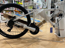 雷克斯LAUX哪吒200plus山地車(chē)成人學(xué)生代步通勤鋁合金24速純油碟 高光白（標(biāo)準(zhǔn)版） 24速 26英寸 曬單實(shí)拍圖