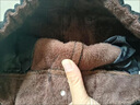 恒源祥羊羔絨小腳牛仔褲女冬季松緊高腰加絨加厚緊身鉛筆女褲子冬裝 2289-黑灰色【特厚羊羔絨】 34碼【建議161-170斤】 曬單實拍圖