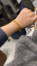 首愛(ài)黃金馬鞭手鏈足金999.9男女款老板鏈寬窄邊半實(shí)心七夕情人節禮物 8.27g（17cm） 曬單實(shí)拍圖
