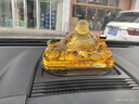 紫杉堡（Chateau d'If）汽車擺件彌勒佛車載香水車內(nèi)飾品擺件中控臺內(nèi)飾保平安男士 金蟾佛 曬單實(shí)拍圖