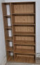 木以成居书架落地 1.58m简易书柜置物架客厅简约收纳小柜子 原木色4189 实拍图