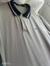 七匹狼短袖T恤男絲光棉POLO打底衫男士純棉夏季商務(wù)簡(jiǎn)約翻領(lǐng)短T男裝上衣 003(中灰)-絲光棉 XL (175) 曬單實(shí)拍圖