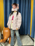 勤度初中生校服神器羽絨內膽青少年高中生羽絨服中大童服男女童學(xué)生 灰色(建議拍大一碼 180cm 曬單實(shí)拍圖