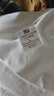 夏季純棉短袖男女同款寬松休閑短袖T恤情侶潮流百搭ins圓領(lǐng)半袖 白色 L 125-140斤 曬單實(shí)拍圖