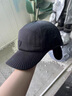 科蒂尼塔（COTYNTA）品牌帽子男秋冬季新款護(hù)耳棒球帽男戶外加絨中老年保暖鴨舌帽男 黑色 L L均碼（55-59cm） 曬單實拍圖