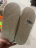 安尚芬棉拖鞋女士外穿秋冬季新款居家卡通保暖加絨半包跟情侶地板拖鞋男 綠色【小熊】 38-39 適合37-38 曬單實(shí)拍圖