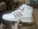 阿迪達斯【滔搏運動(dòng)】adidas阿迪達斯三葉草中性FORUM MID休閑鞋 H03434 42 曬單實(shí)拍圖