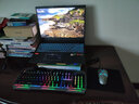 GYSFONE蛟龍16K 16英寸真機械手感筆記本鍵盤(pán)鼠標套裝電腦辦公游戲電競臺式桌面設備 鍵鼠套裝(鍵盤(pán)+鼠標)+游戲耳機 曬單實(shí)拍圖