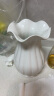 盛世泰堡 欧式陶瓷花瓶摆件仿真花满天星干花插花瓶轻奢客厅瓷器桌面装饰摆设 莲叶款 20cm 实拍图