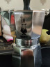 比乐蒂（Bialetti） 摩卡壶 经典手冲咖啡壶家用意式浓缩咖啡机露营滴滤萃取八角壶 3杯份大组套(磨豆机) 120ml 实拍图