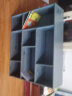木以成居书架落地置物架简约复古书柜客厅卧室简易玩具收纳柜子复古蓝三层 实拍图