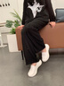 快樂瑪麗單鞋女士皮鞋子新款樂福厚底淺口低跟瑪麗珍韓版JK英倫風(fēng)一腳蹬 米色（店長推薦） 37 235mm 曬單實(shí)拍圖