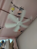 美的（Midea） 小吊扇小型電風(fēng)扇蚊帳扇家用學(xué)生宿舍風(fēng)扇床上風(fēng)扇輕音電風(fēng)扇吊式小電扇 風(fēng)扇踏青放價(jià) FC45-EB 機(jī)械旗艦款 曬單實(shí)拍圖