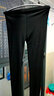 新款外穿光澤褲大碼打底褲九分溥款清涼彩色健美褲健身褲時(shí)尚學(xué)生顯瘦性感 黑色 XL 120-140斤 曬單實(shí)拍圖