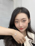 S925銀手鏈女士情人節送女友生日禮物女閨蜜老婆銀飾輕奢半鐲手鏈 小太陽(yáng)手鏈【1克拉鋯石】 精美禮盒 曬單實(shí)拍圖