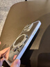 奉希適用蘋(píng)果15promax手機殼iphone16pro新款化妝鏡子支架13閃粉高顏值補妝鏡12pm2024女款鏡面奢華 銀色+紫閃粉鏡支架【自帶鏡頭膜+不變形鏡面】 iPhone 16 pro 曬單實(shí)拍圖