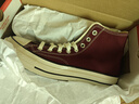 匡威（Converse）官方 1970S男女運動(dòng)帆布鞋美拉德酒紅色紫色A01448C A01448C 酒紅色 42.5 曬單實(shí)拍圖