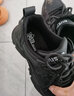 大東（dusto）大東老爹鞋女2026新款休閑厚底增高運動(dòng)鞋加絨保暖女鞋0302 黑色（單里） 35 曬單實(shí)拍圖