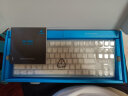 DURGOD 杜伽87/104键笔记本电脑PBT键帽机械键盘全键无冲（办公游戏电竞吃鸡键盘） K320极地白-白光限定版-樱桃轴 单光 红轴 实拍图