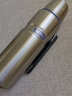 膳魔師（THERMOS） 保溫瓶大容量不銹鋼真空戶外旅行商務(wù)便攜車載水瓶SK-2010/2020 TSK2-1200S 不銹鋼色 1.2L 曬單實(shí)拍圖