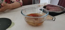 VTyee鋼化玻璃耐高溫家用沙拉碗透明大玻璃盆湯碗飯碗水果碗泡面碗餐具 1100ML 曬單實(shí)拍圖