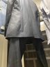 艾妃琳西服套裝氣質(zhì)女神范高端2024新款陳數西裝女職業(yè)正裝三件套灰色 單件西裝不含褲子 S建議90-99斤 曬單實(shí)拍圖