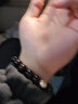 布達拉宮黑曜石手串香灰六字真言轉(zhuǎn)運珠男款貔貅彩曜石手鏈串珠生日禮物 啟慧·彩曜石手串 曬單實拍圖