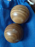 玄同木質(zhì)健身球崖柏酸枝黑檀綠檀保健球 老年人禮物轉球紅木手球 綠檀5cm 曬單實(shí)拍圖