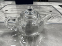 安享生活原礦原石白水晶杯純手工打磨泡茶水杯南瓜壺高檔送禮功夫茶具套裝 水晶南瓜壺 曬單實(shí)拍圖