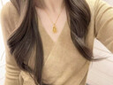 MITHAOL KUSC時(shí)來(lái)運(yùn)轉(zhuǎn)車花鏤空葫蘆項(xiàng)鏈女輕奢小眾高級(jí)感精致毛衣鏈鎖骨鏈女款 黃金色項(xiàng)鏈【專柜禮盒裝】 【送禮更顯愛(ài)意】 曬單實(shí)拍圖