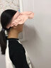 MOLY VIVI貝殼防曬帽女戶外遮臉遮陽帽大檐空頂帽發(fā)箍兩用魔力薇薇molyvivi 曬單實拍圖