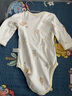貝瑞加（Babyprints）嬰兒連體衣寶寶長(cháng)袖包屁衣新生兒爬服純棉三角哈衣四季內衣松鼠80 曬單實(shí)拍圖