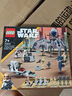樂(lè)高（LEGO)積木星球大戰(zhàn)75372克隆人士兵與戰(zhàn)斗機(jī)器人戰(zhàn)斗積木玩具 曬單實(shí)拍圖