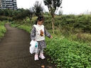 G.DUCKKIDS女童針織背心洋氣外穿女孩時尚2023新款兒童春裝寶寶毛衣馬甲春秋 米白色小兔子馬甲 120 曬單實拍圖