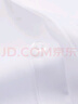 深海（DeepOcean）三防易打理藍(lán)白色襯衫男短袖商務(wù)正裝上衣免燙男士襯衣男裝夏季 白色 41 曬單實(shí)拍圖